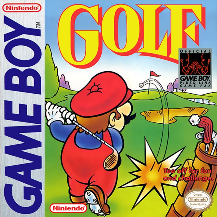 Golf box art