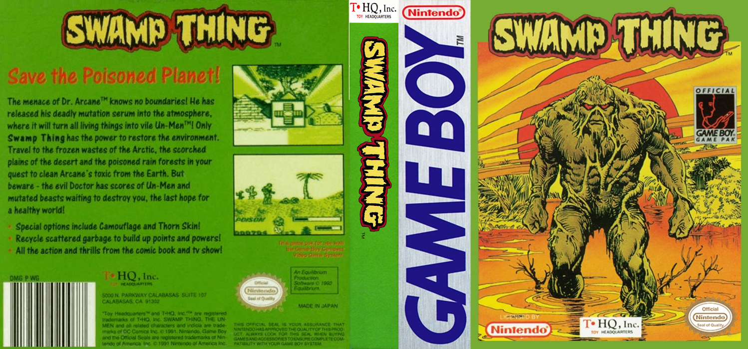 Swamp Thing — box-texture (US)