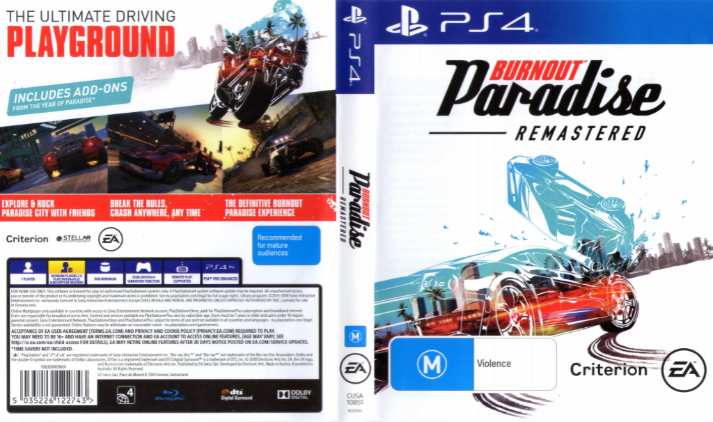 Burnout: Paradise - Remastered — box-texture (AU)