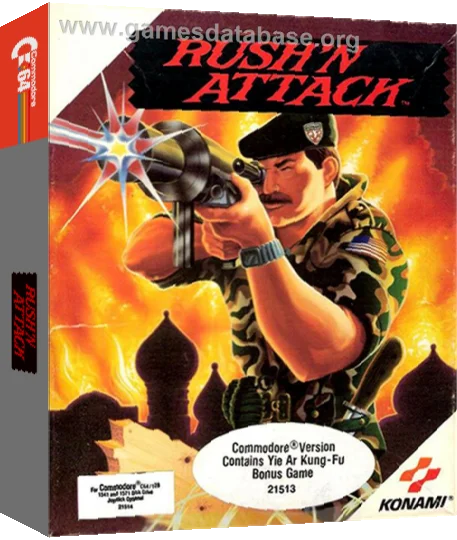 Rush'n Attack — box-3D (WOR)