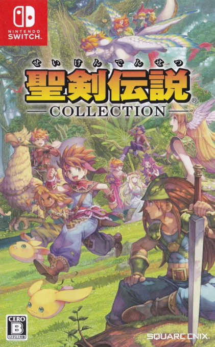 Collection Of Mana — box-2D (JP)