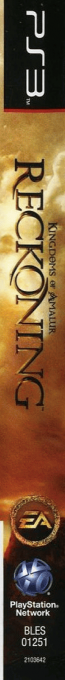 Kingdoms of Amalur - Reckoning — box-2D-side (DE)