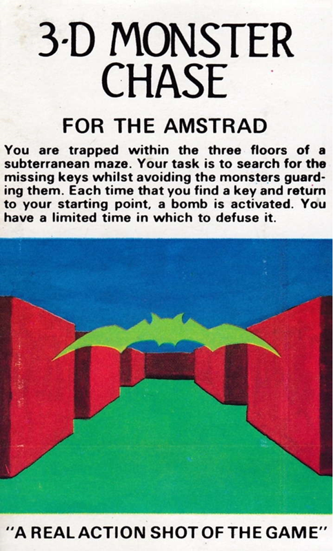 3D Monster Chase — box-2D-back (EU)