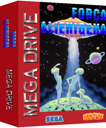 Forca Alienigena — box-3D (BR)