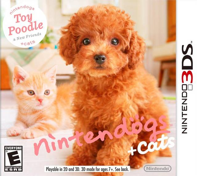 Nintendogs + Cats - Toy Poodle & New Friends box art