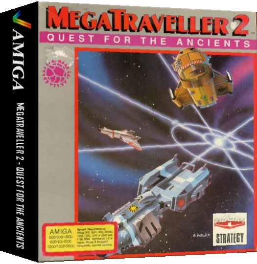 MegaTraveller 2 - Quest for the Ancients — box-3D (WOR)