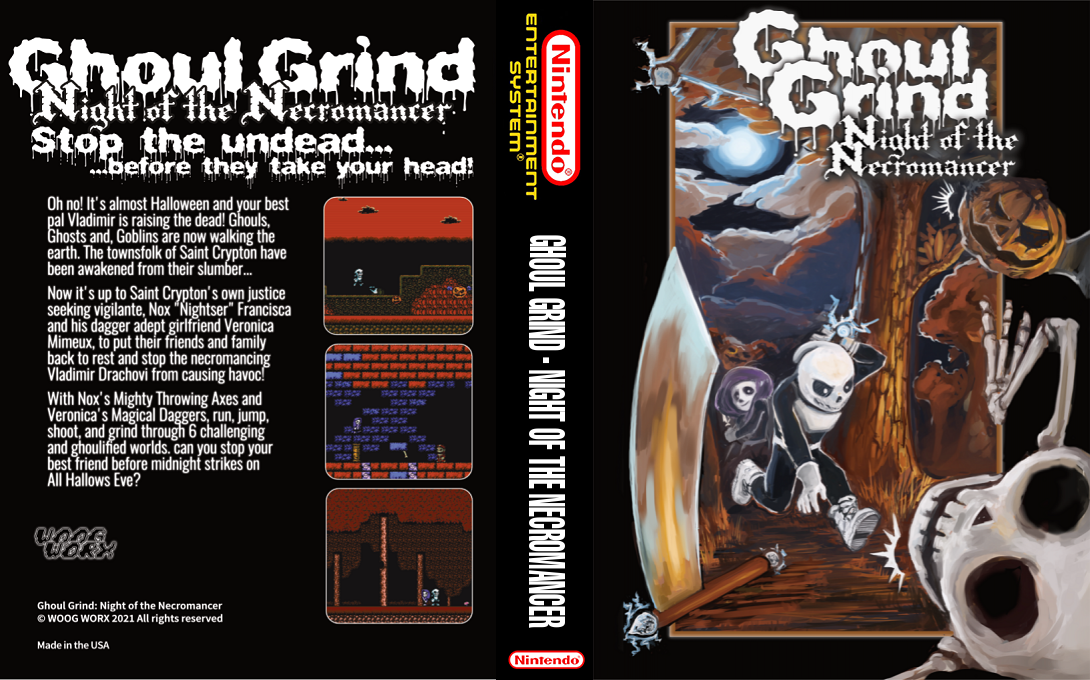 Ghoul Grind - Night of the Necromancer — box-texture (WOR)