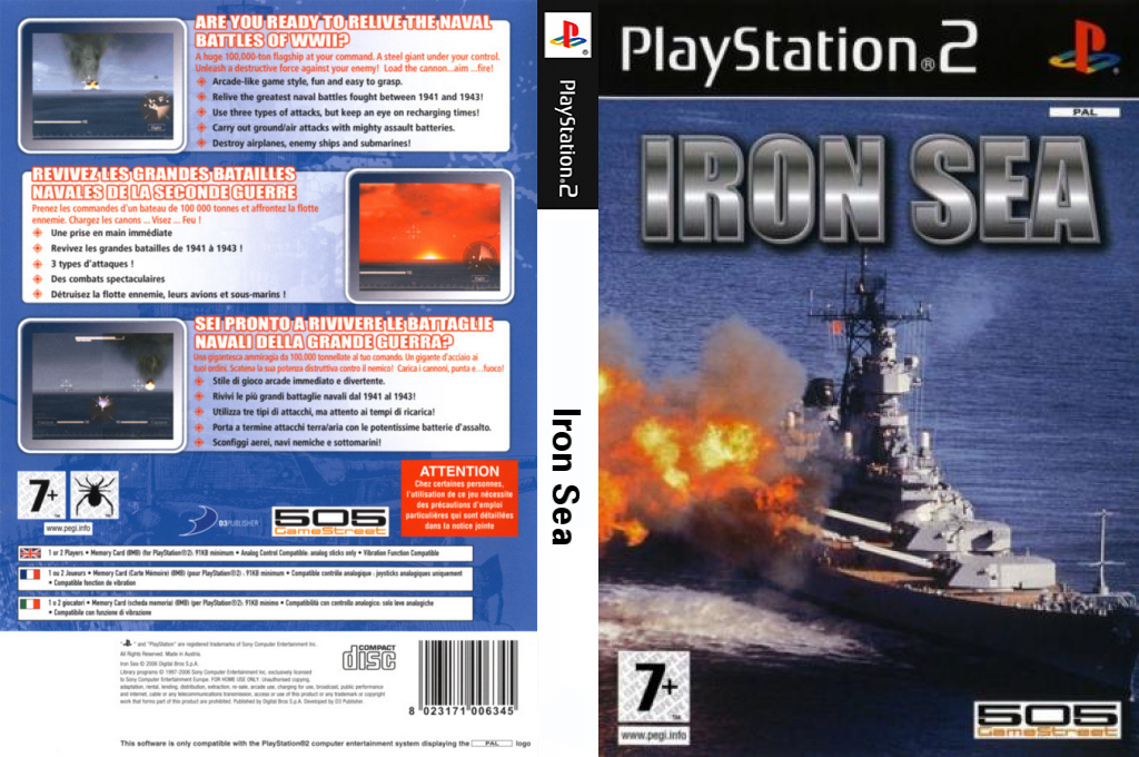 Iron Sea — box-texture (EU)