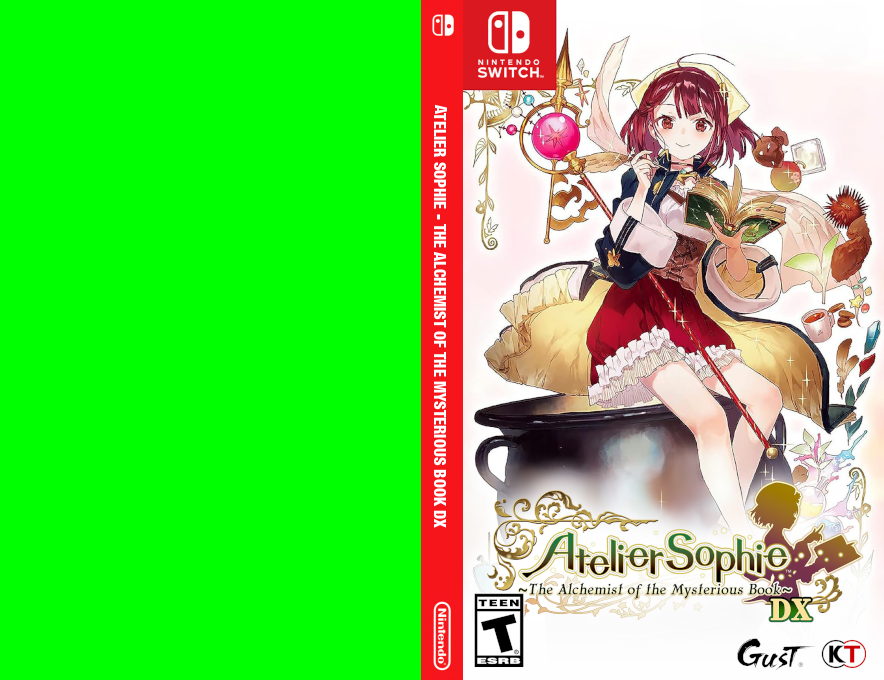 Atelier Sophie - The Alchemist of the Mysterious Book DX — box-texture (US)