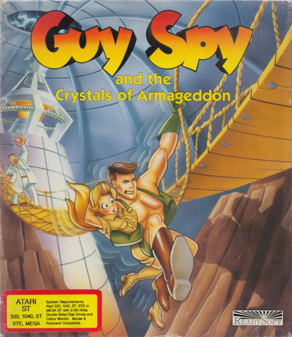 Guy Spy And The Crystals Of Armageddon box art