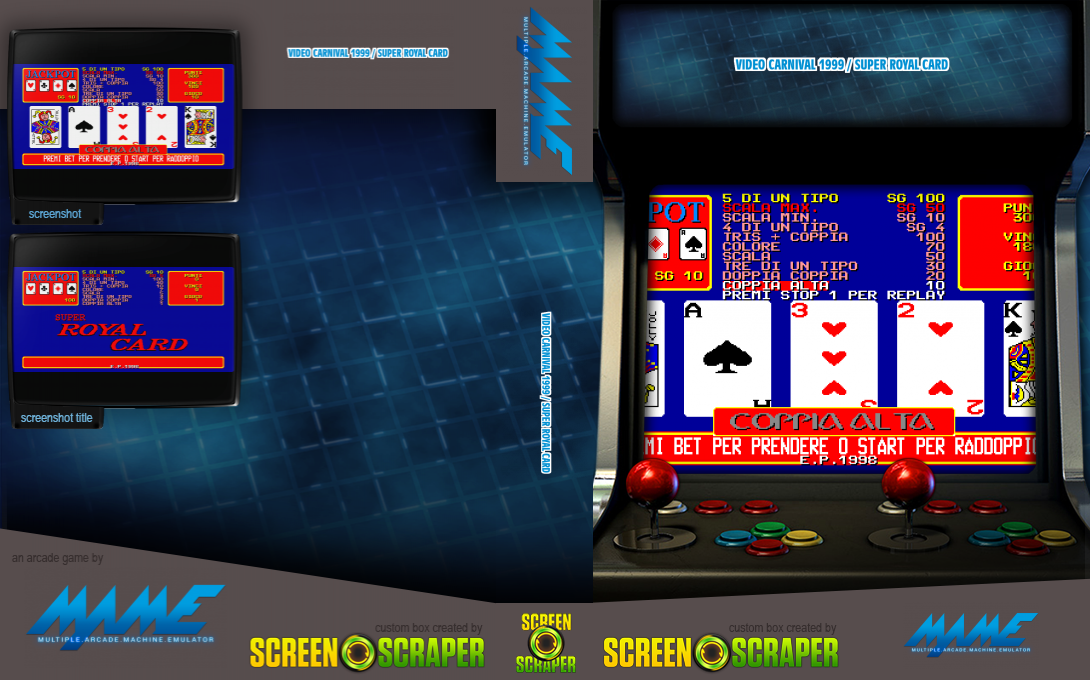 Video Carnival 1999 / Super Royal Card — box-texture (SS)