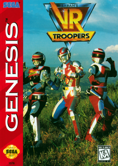 VR Troopers box art