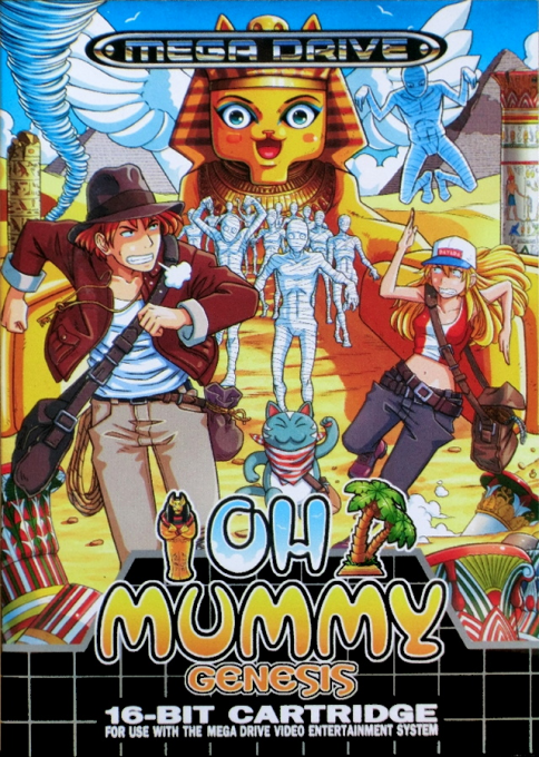 Oh Mummy Genesis box art