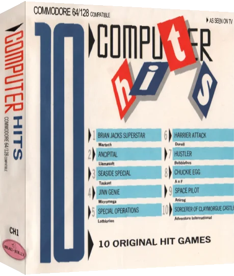 Ten Computer Hits — box-3D (EU)