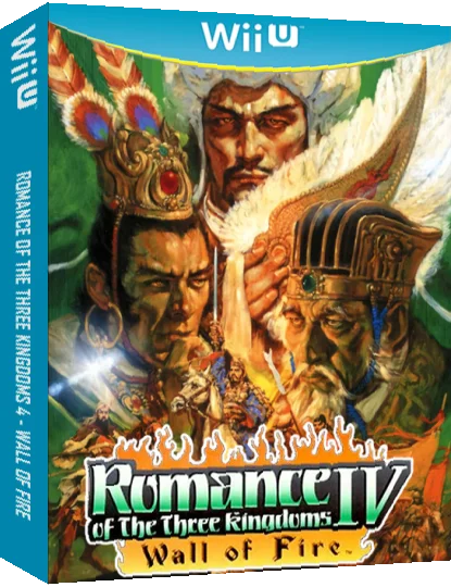 Sangokushi IV — box-3D (WOR)