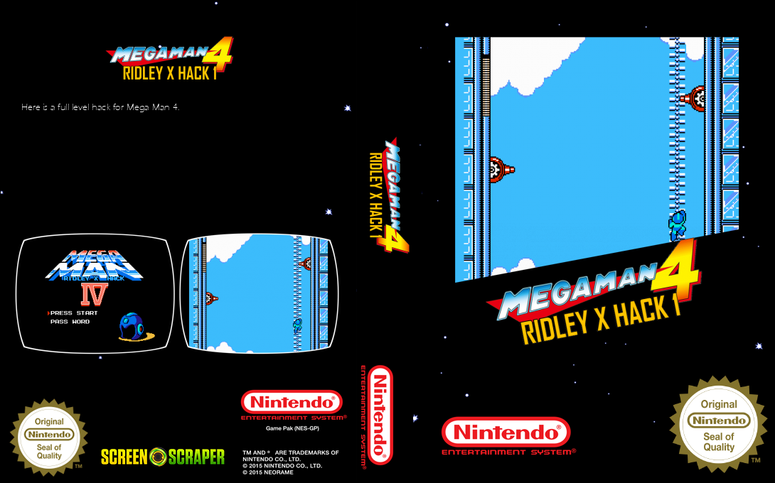 MegaMan IV : Ridley X Hack 1 — box-texture (SS)