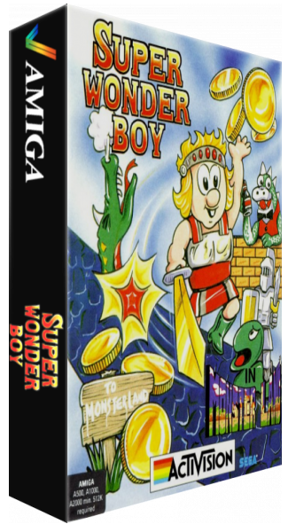Super Wonderboy - Wonderboy in Monsterland — box-3D (EU)