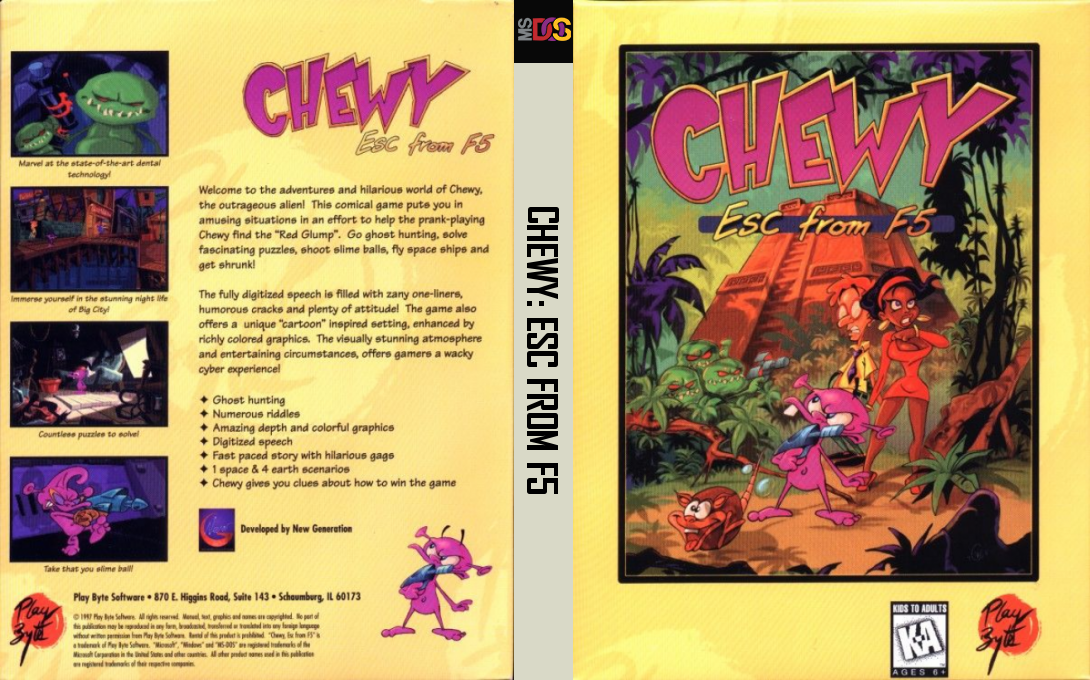 Chewy - Esc from F5 — box-texture (US)