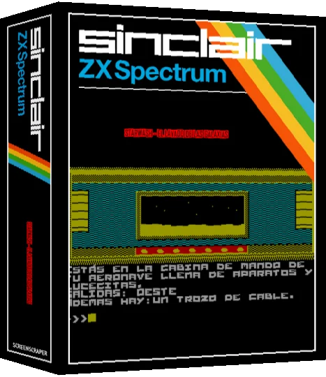 Starwash - El Lavado De Las Galaxias — box-3D (SS)
