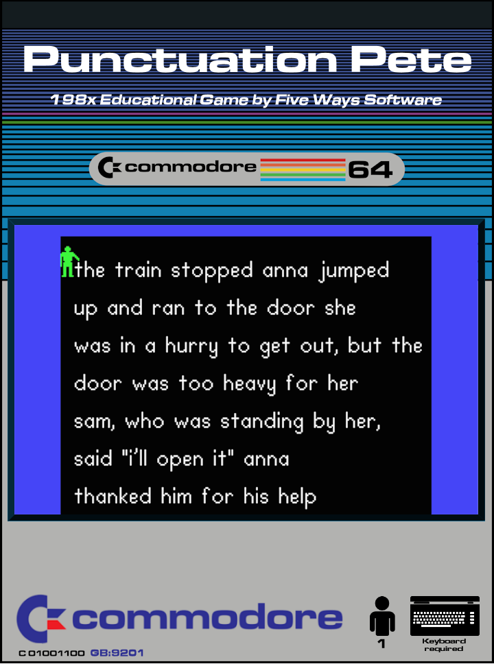 Punctuation Pete box art
