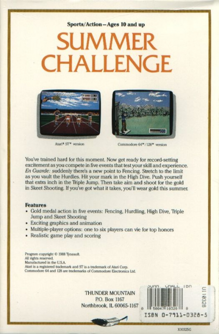 Summer Challenge — box-2D-back (US)