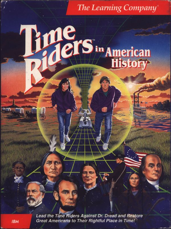 Time Riders In American History box art