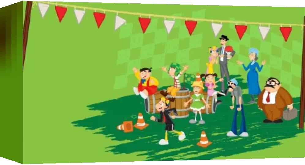 Chavo Kart, El — box-3D (WOR)