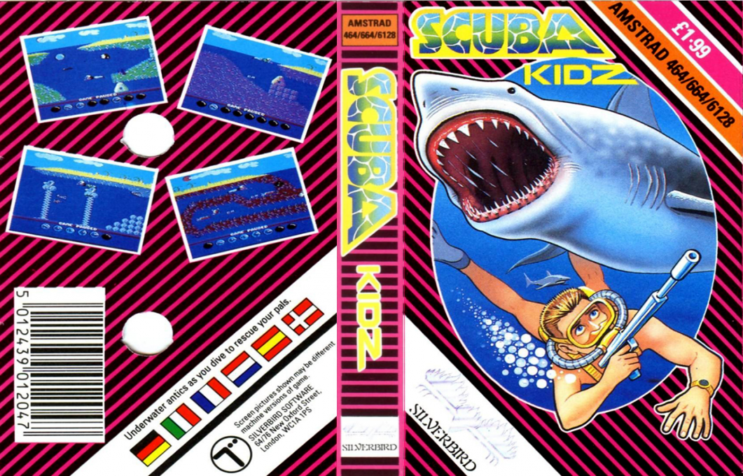 Scuba Kidz — box-texture (EU)