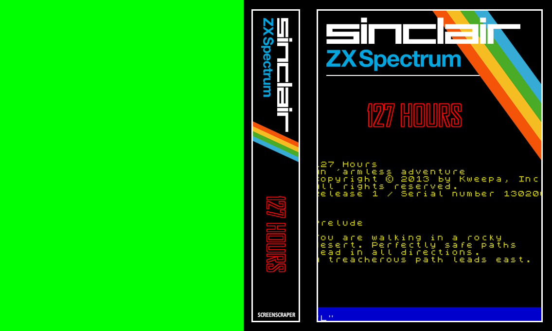 127 Hours — box-texture (SS)