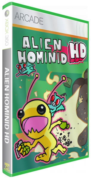 Alien Hominid Hd — box-3D (WOR)