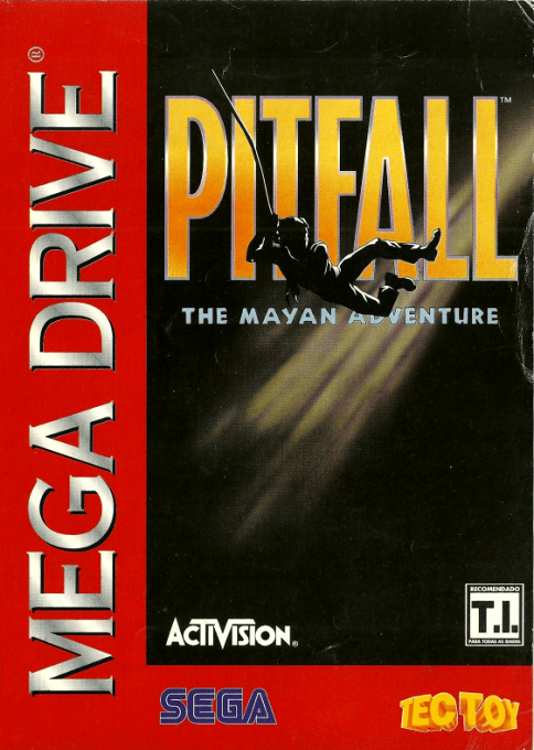 Pitfall - The Mayan Adventure — box-2D (BR)