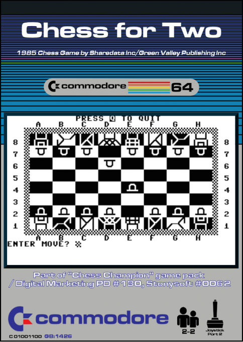 Chess for Two box art