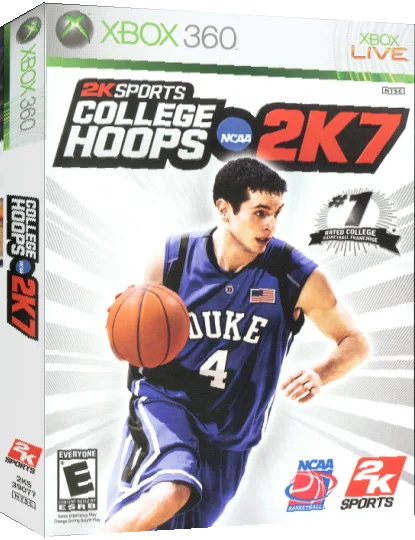 College Hoops 2K7 — box-3D (US)