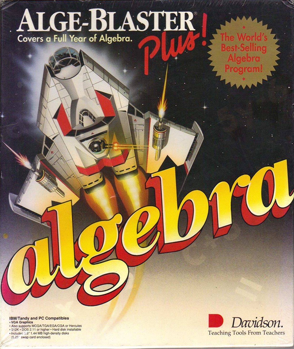 Alge-Blaster Plus! box art