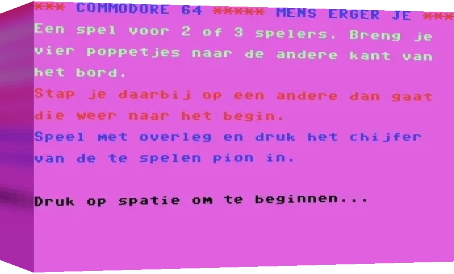 Mens erger je — box-3D (WOR)