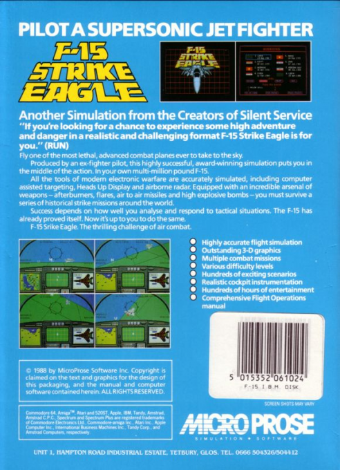 F-15 Strike Eagle — box-2D-back (EU)