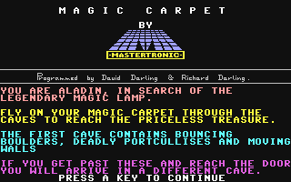 Magic Carpet — sstitle (WOR)