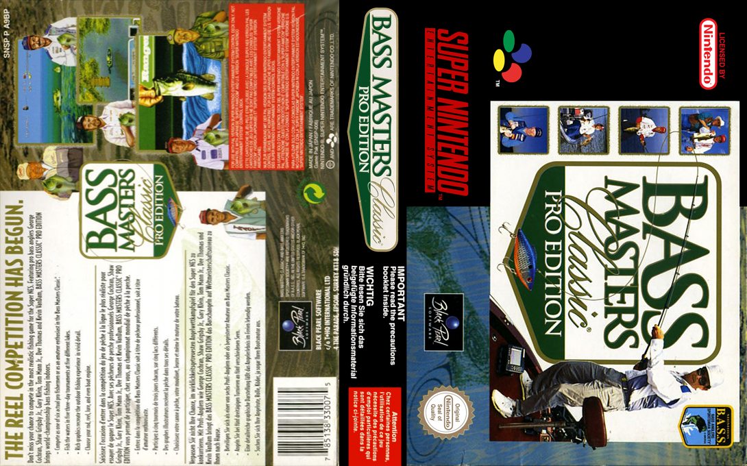 Bass Masters Classic - Pro Edition — box-texture (EU)