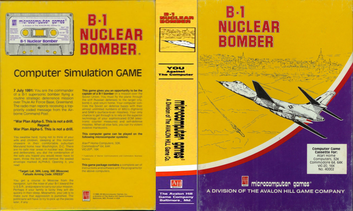 B1 Nuclear Bomber — box-texture (US)