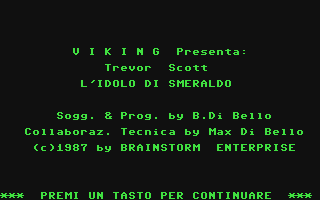 Trevor Scott : L'Idolo di Smeraldo — sstitle (IT)