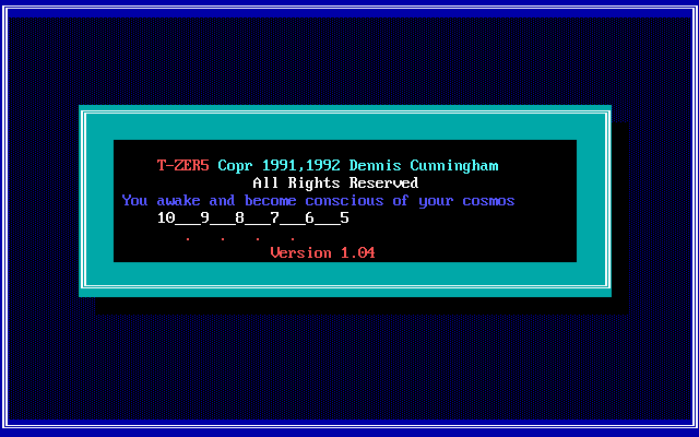 T- Zero — sstitle (WOR)