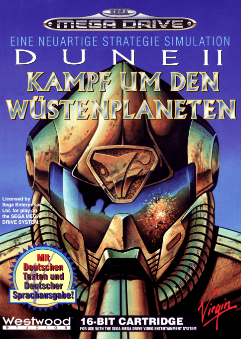 Dune 2 - Battle For Arrakis — box-2D (DE)