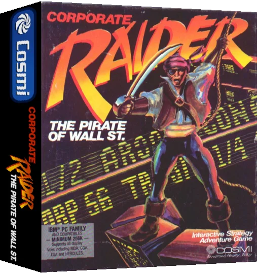 Corporate Raider - The Pirate Of Wall St — box-3D (US)