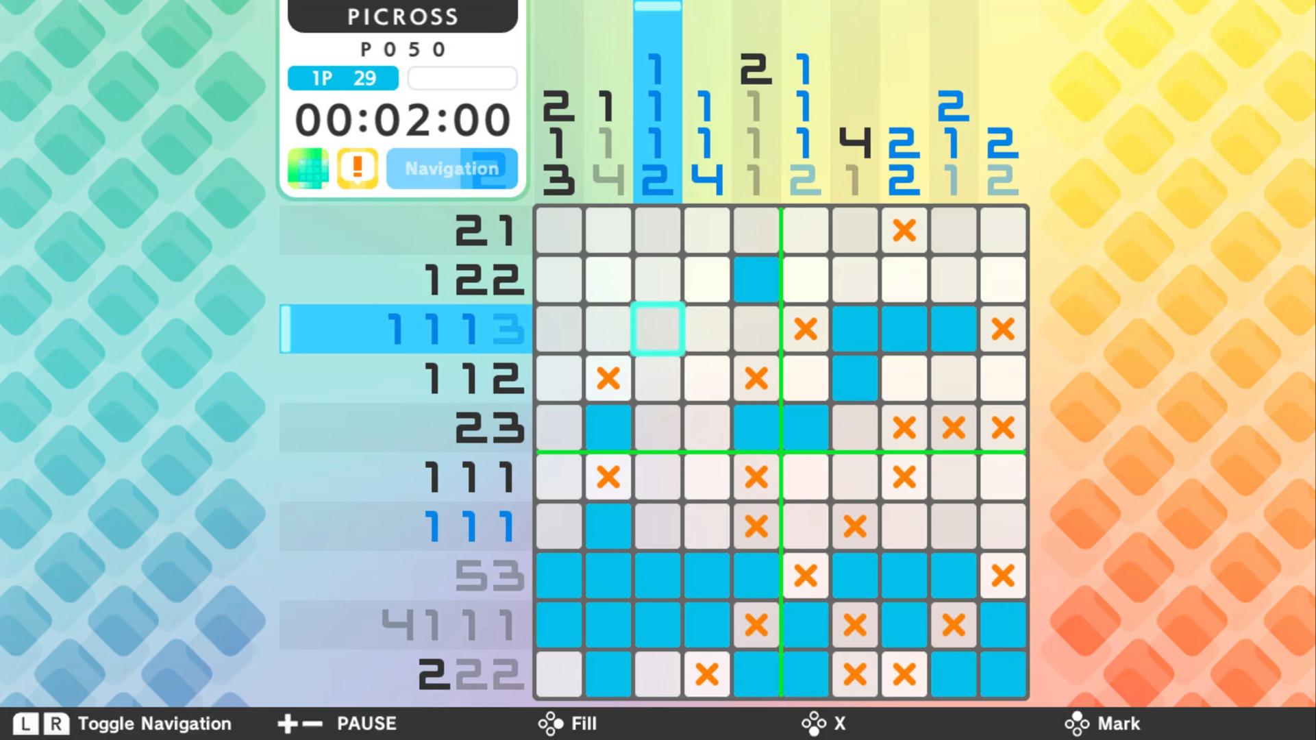 PICROSS S — ss (WOR)