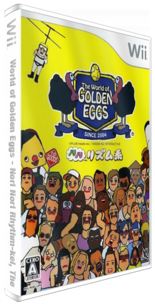 World of Golden Eggs - Nori Nori Rhythm-kei, The — box-3D (JP)