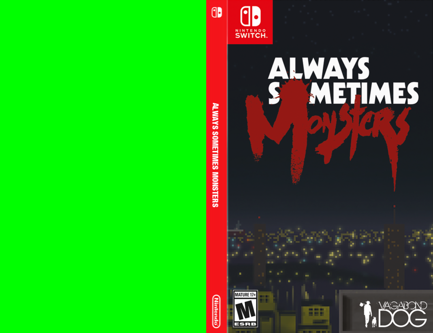 Always Sometimes Monsters — box-texture (US)