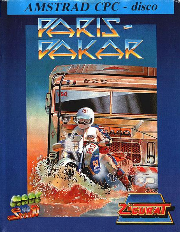Paris-Dakar box art
