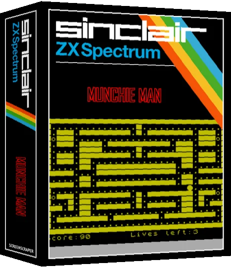 Munchie Man — box-3D (SS)