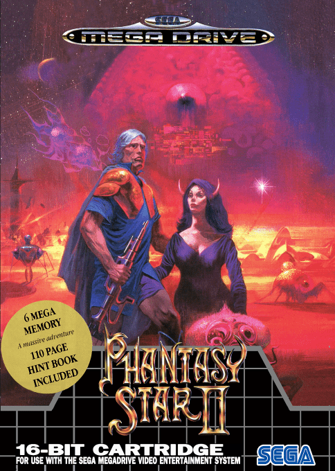 Phantasy Star 2 — box-2D (EU)