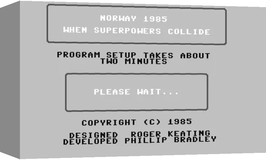 Norway 1985 - When Superpowers Collide — box-3D (WOR)